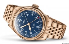 豪利时推出四款大表冠指针式日历全铜腕表