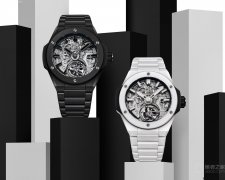 Hublot宇舶表推出全球首款陀飞轮三问报时陶瓷腕表